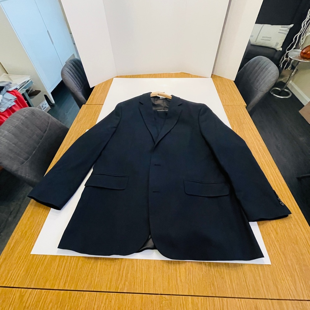 Croft & Barrow Men's Dark Blue two piece Suit 44R